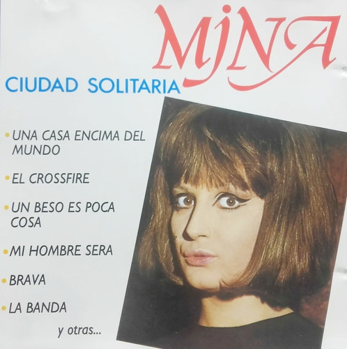 Mina Cd Ciudad Solitaria 1991 Made In Madrid Impecable 