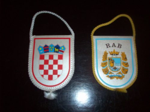 Banderines De La Isla De Rab Y Croacia