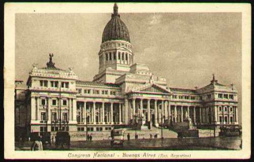 Congreso Nacional - Buenos Aires Ca 1910