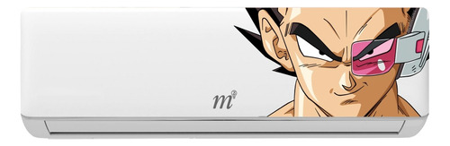 Minisplit Dbz Calcomania Vegeta