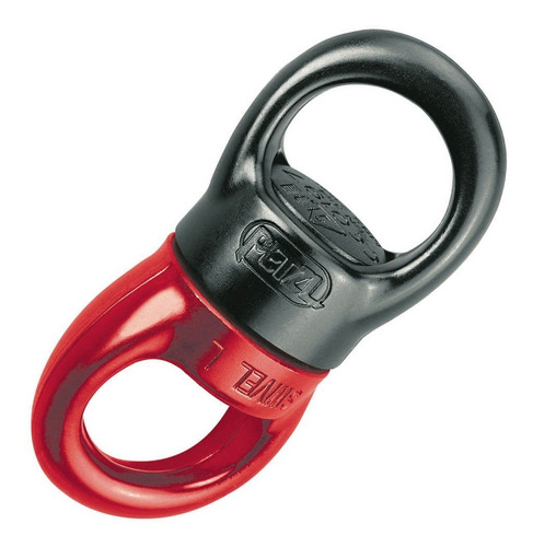Swivel L Petzl Destorcedor Rescate Danza Aerea Certificado Color Rojo/Negro