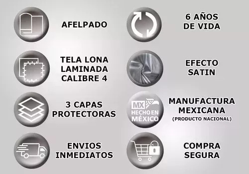 Lona Gruesa Afelpada Camioneta Suv Hummer H3 2007