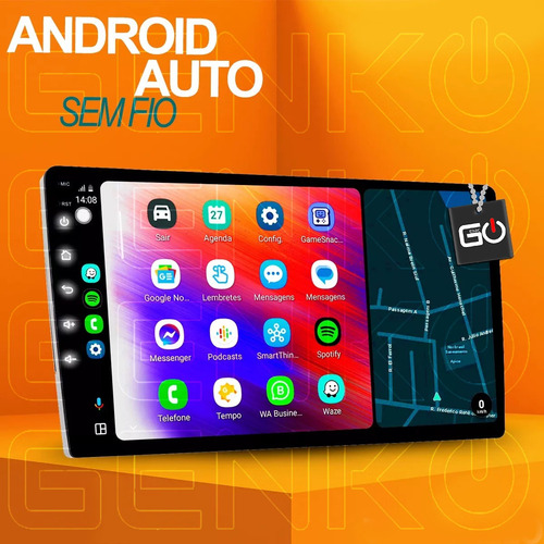 Multimidia Android Youtube New Tucson 2017-2023 Carplay 32gb