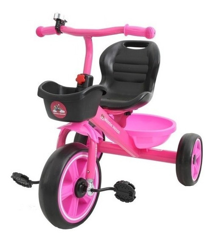 Triciclo Infantil Con Caño Reforzado Dencar 147002 Minnie 