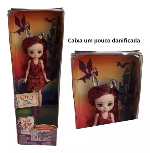 Boneca Harelow - Ever After High Dragon Games Pixies