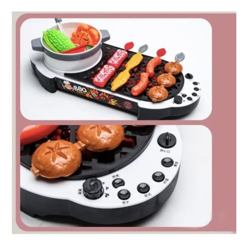 Juguetes Para Niños Spray Barbecue Bbq Parrilla Grill