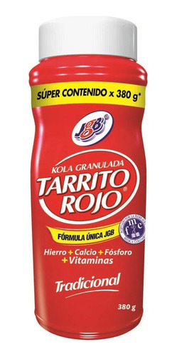 Kola Granulada Tarrito Rojo Tradicional 330gr