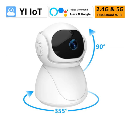 Camara De Seguridad Vigilancia Ip Wifi Ptz 5ghz 1080p 