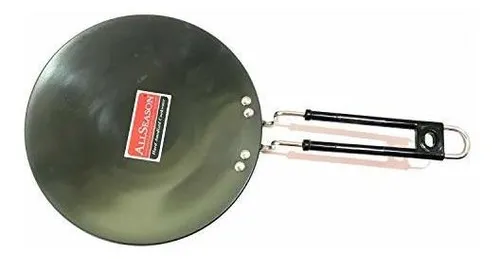 Roti Tawa Anodizado Duro Con Mango De Acero Chapati Tawa De