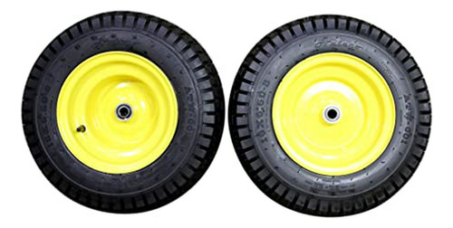 Juego 2 Ruedas 16x6.50-8 Para Césped/garden Mower.