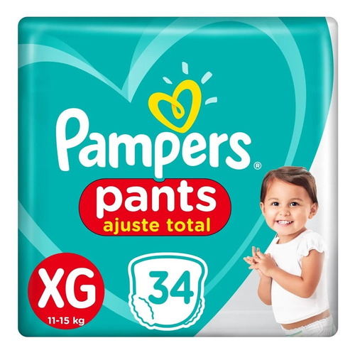 Hiperpack Pañales Pampers Pants Bombachitas Descartables