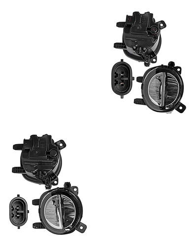 Set Faros Niebla Delanteros C/leds Depo 318i 2016 - 2019