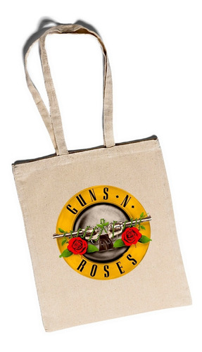 Bolsa Guns N Roses Ecologica Estampada Tote Bag Regalo Mus63