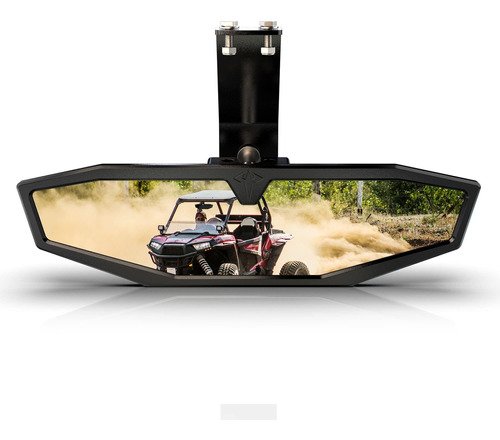 Espejo Retrovisor Maverick Trail Central Utv Aluminio Negro