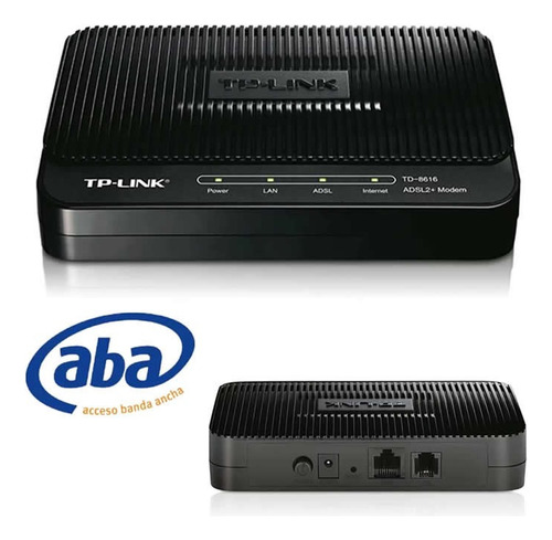 Modem Tp-link Td-8616 Adsl2+ Aba Cantv Como Nuevo!!! (Usado)