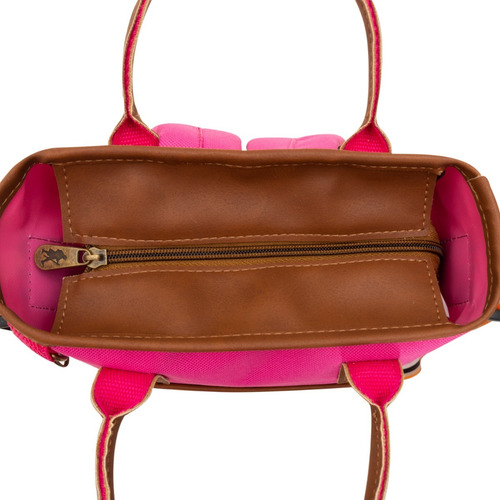 Imagen 4 de 8 de Mochila Matera Tote Salta Bold Rosa