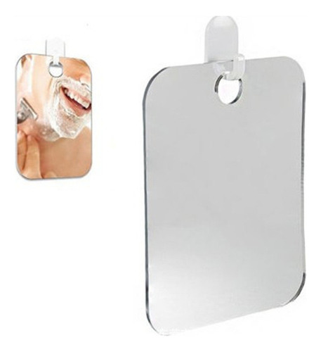Práctico Espejo De Ducha Para Baño, Antivaho,