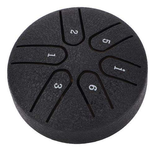 Tambor Worry Drum De 6 Notas Con Lengüeta De Acero, 3 Pulgad