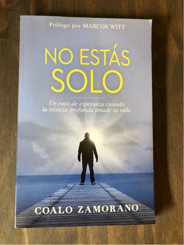 Libro No Estás Solo - Zamorano - Excelente Estado - Oferta