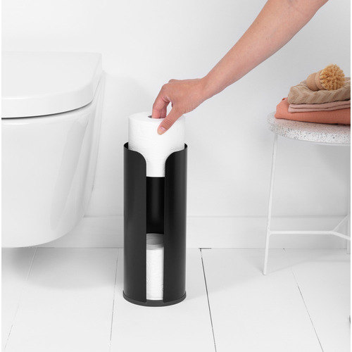 Imagen 3 de 4 de Dispenser De Papel Higienico Brabantia Negro