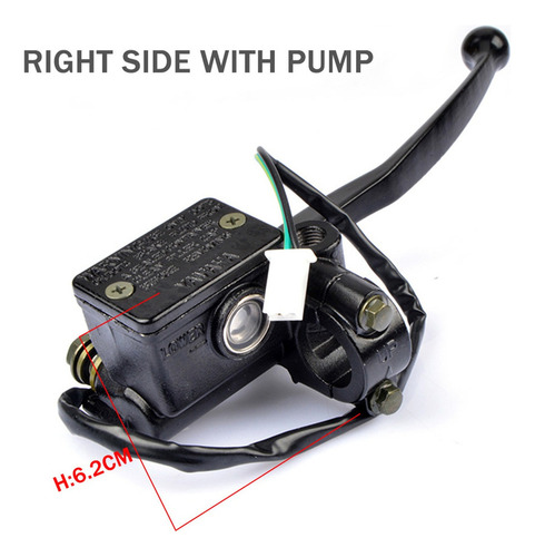 Manija Derecha Con Base Y Bomba De Freno Ybr 125 Para Yamaha