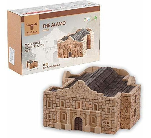 Juego De Construccion De Juguete De Alce Sabio Fort Alamo,