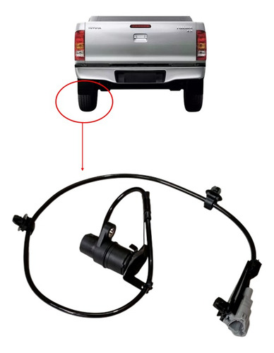 Sensor De Abs Trasero Izquierdo Toyota Hilux Año 2014