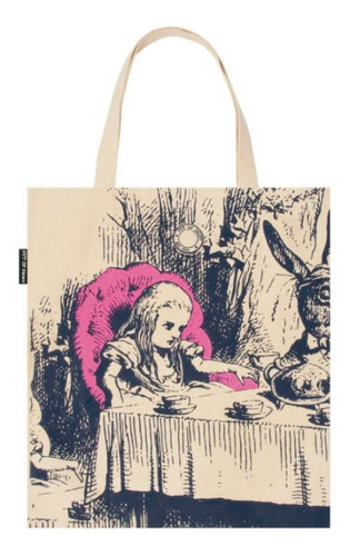 Imagen 1 de 1 de Bolsa De Género -alicia En El País De Las Maravillas Carrol,