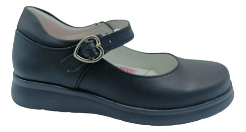 Zapato Escolar Para Niña Yuyin 23220 Negro 15/21.5cm