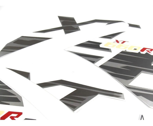 Kit Adesivos Compatível Yamaha Xt 660r 2015 Branca 10433 Cor Adesivo Emblema Gráfico Xt660r 2015 Branca