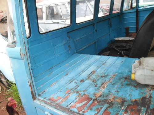 Kombi Vw Van Corujinha 1965 Funcionando Lisa De Lata P/ Rest