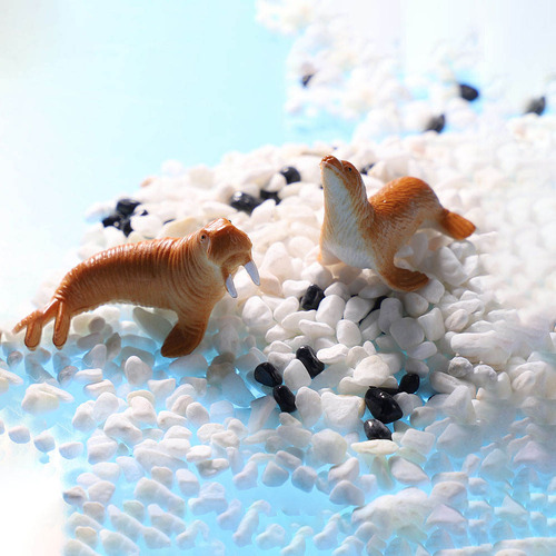 12 Unidades De Juguetes Realistas Para Maquetas De Animales