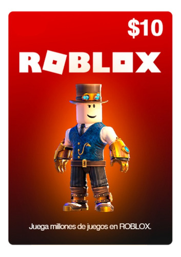 Roblox 10$ Tarjeta De Regalo Entrega Rapida