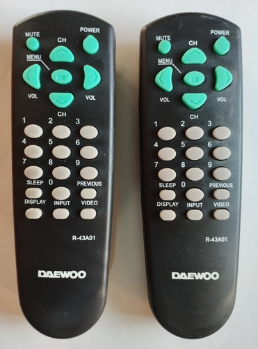 Control Remoto Tv Daewoo Modelo R-43a01