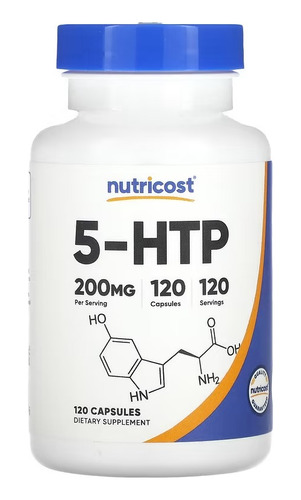 Nutricost 5-htp 200 Mg 120 Cápsulas Sfn