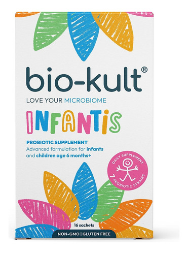 Bio-kult Infantis: Cepas Probióticas Con Vitamina C - 16 Pzs