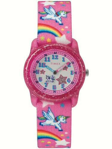 Timex Niñas Máquinas Del Tiempo Rosa Arco Iris Y