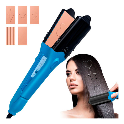 Plancha De Cabello Alisador De Pelo De Figuras Diferente 3d 