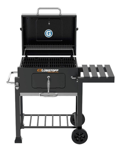 Brasero Parrilla Lüsqtoff Carbón Móvil Ruedas Asador Par-61