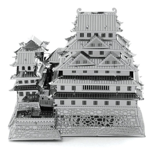 Arquitectura - Castillo De Himeji Puzzle 3d Metal Model