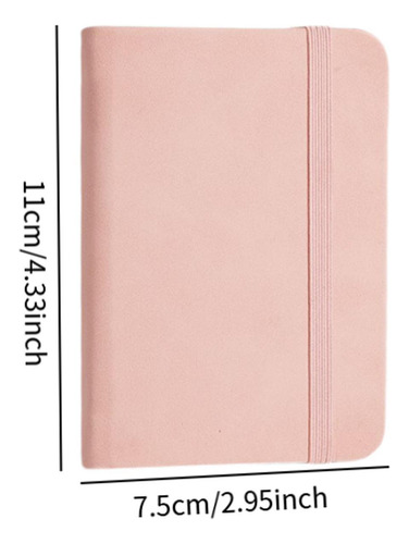 De Notas Forrado Para Caderno De Bolso, Presente Com Alça