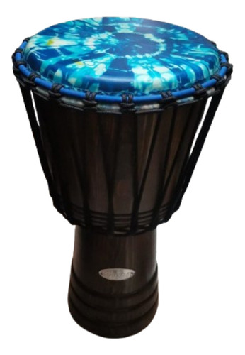 Djembe De 50 Cm Con Parche De Cuero Natural 