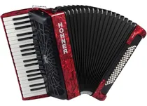Comprar Acordeón Hohner Bravo Iii 80 Red 80 Bajos