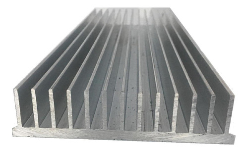 Dissipador De Calor Alumínio 10cm Comp.x10,5cm Larg.x2,5 Alt