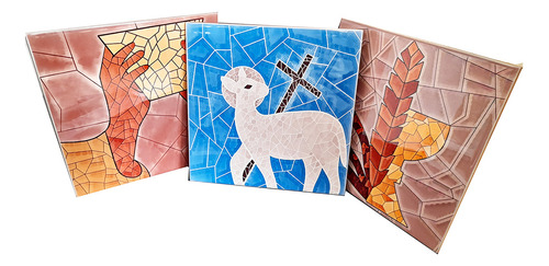 Exclusivo Kit Azulejos Decorativos Para Capelas 20 X 20 Cm