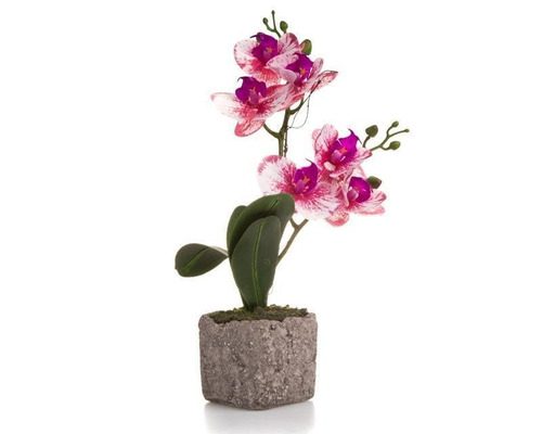 Planta Artificial Orquídea De 45 Cm 