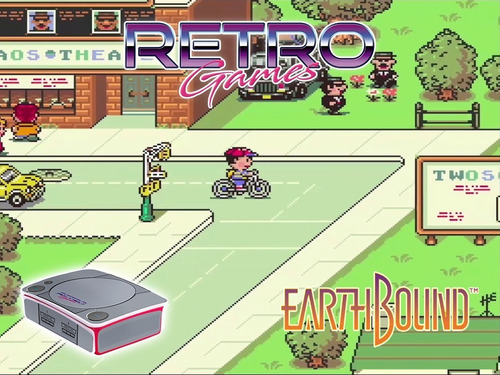 Retrogames Con 8000 Juegos Earthbound Snes Rtrmx