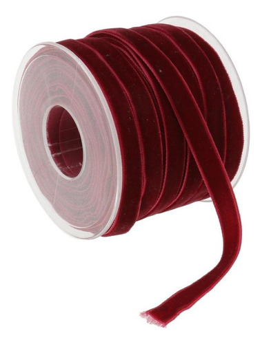 D 3 Rollos De Cinta De Terciopelo De 20 Yardas Y 10 Mm De