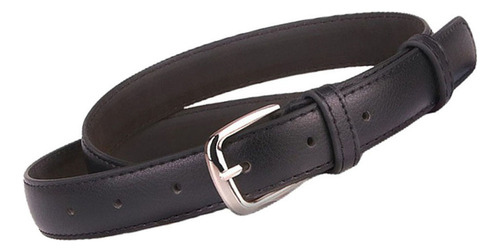 Cinturón Delgado De Cuero Pu Vintage Para Mujer