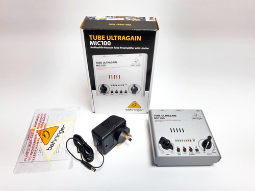 Preamplificador Valvular Behringer Mic100